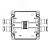 Взрывозащищенная клеммная коробка из алюминия TBE-A-17-(4xCBC.2)-2xKH2MHK(B)-2xKH2MHK(D)1Ex e IIC Т5