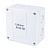 Коробка распределительная 110*110*67 мм IP 65, серая, в комплекте с клеммным рядом 5х6 кв.мм, 41А 