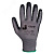 Защитные перчатки, полиэфир, пенонитрил. покр., серые, размер M (12пар)