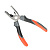 Пассатижи CPP-180N, трехкомпонентная рукоятка, 180мм