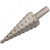 Сверло ступенчатое HSS (Р6М5) по металлу, 9 ступеней, 4-20 мм