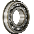 Одинарные радиальные шарикоподшипники с канавкой под стопорное кольцо