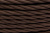 Ретро провод 2х2,5 Коричневый (матовый) 150м
