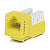 Вставка Keystone Jack RJ-45(8P8C)кат 6110 IDC желтая