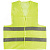 Жилет сигнальный желтый, 2 горизонтальные полосы, 60 гр, размер XL