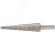 Сверло ступенчатое HSS (Р6М5) по металлу, 9 ступеней, 4-12 мм