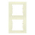 Рамка х2 вертик.. беж.