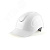 Каскетка защитная Абсолют белая (ремень с креплением в 2-х точках)