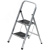 Лестница-стремянка стальная, 2 широкие ступени, Н=83 см, вес 3.45 кг Лестница-стремянка стальная, 2 широкие ступени, Н=83 см, вес 3.45 кг