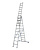 Лестница трехсекционная универсальная с допфункцией STABILO 3х10