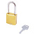 Замок безопасности навесной BD-A02S Yellow A