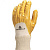 Перчатки трикотажные с частичным нитриловым покрытием NI015, манжета, размер 8