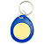 Брелок Mifare IL-07M, 1K , c кольцом. синий с желтым