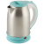 Чайник ENERGY E-202 (1,8 л, диск) стальной бело-голубой