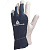 Перчатки комбинированные CT402 козья кожа/коттон, цвет синий, размер 9