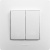 Etika Белый Выключатель 2-х клавишный, 10А, винтовые клеммы | 672202 | Legrand