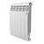 Радиатор биметаллический секционный BILINER 500/87/6 боковое подключение  1110Вт