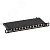 Патч-панель 0.5U кат.5E STP 12 портов 10дюйм Dual IDC