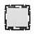 VALENA Переключатель одноклавишный в рамку на 2 направления белый
