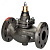 Клапан регулирующий фланцевый VFS-2R PN16, DN150, Kvs 320, Tmax 220C, двухходовой, седельный