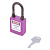 Замок безопасности навесной нейлоновая дужка BD-G18DP Purple