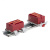 Блок распределительный, зажим push-in, 10 точек подключения 2,5 кв.мм, красный Блок распределительный, зажим push-in, 10 точек подключения 2,5 кв.мм, красный