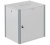 Шкаф телекоммуникационный настенный 19' 12U дверь металл IP20. 600x600x585mm(ШхГхВ) цвет серый(RAL 7
