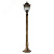 Светильник НТУ-60w столб Е27 IP44 черное золото