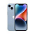 Смартфон iPhone 14 A2882 128Gb, 6Gb, 1Sim 6.1'' 1170x2532, 12Mpix, iOS 16, голубой