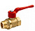 Кран шаровой FM 1/2' ручка