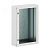 Корпус навесной уличный ST Outdoor с М/П с прозрачной дверью ВxШxГ 1200x800x300 мм, IP66