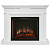 Каминокомплект напольный дистанционное управление 990/1190/370, 1700 Вт цвет белый
