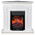 Каминокомплект напольный дистанционное управление 960/1010/380, 1500 Вт цвет белый матовый