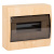 Щит ЩРН-П-10 IP41 светлое дерево PROxima EKF pb40-n-10-light