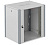 Шкаф телекоммуникационный настенный 19' 12U дверь стекло IP20. 600x450x585mm(ШхГхВ) цвет серый(RAL 7