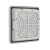 Вентиляционная решетка с фильтром, 112 x 112 мм