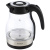 Чайник ENERGY E-203 (1.7л) стекло, пластик цвет черный Чайник ENERGY E-203 (1.7л) стекло, пластик цвет черный