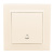 Минск Кнопка звонка СП, 10А, бежевый EKF
