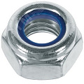 Гайки DIN 985 шестигранные самоконтрящиеся низкие с нейлоновой вставкой