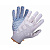 Перчатки хлопчатобумажные с ПВХ повышенной прочности 52г высший сорт