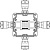 Взрывозащищенная клеммная коробка из алюминия TBE-A-12 -(6xCBC.2) -1x6018ANP22BKM2SB(A) - 1x6018ANP2