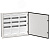 TITAN 5 Корпус металлический ЩРв-144 (3х48) 755х885х130мм IP31 белый (две двери)