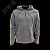 Толстовка мужская флисовая JOKER арт. JF-03 цв. серый (56-58) р.XL