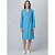Халат женский Стандарт NEW (тк.ТиСи), голубой,56-58,170-176