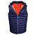 Жилет утепленный арт. J-01 цв. синий/оранжевый  56-58 р. ХL