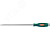 Отвертка стержневая шлицевая, ударная, силовая под ключ, SL9.5x175
