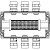 Взрывозащищенная клеммная коробка из алюминия TBE-A-14 -(20xCBC.4) -3x6018ANSBKGM2SB(A) - 3x6018ANSB