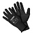 Перчатки ''Для точных работ'', полиэстер, полиуретановое покрытие, в и/у, 8(M), черные