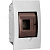 Бокс ЩРВ-П-4 модуля встр. пластик IP41 GENERICA