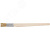 Кисть узкая, натуральная светлая щетина, деревянная ручка 20 мм